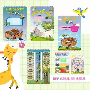 Imagem de capa para o Curso online kit decorativo sala de aula arca de Noé  RECANTO DO SABER INFANTIL 