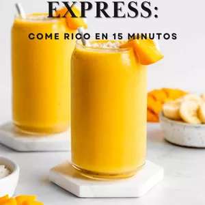 Imagen de portada para Ebook Recetas Express: Come rico en 15 minutos