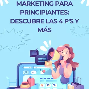 Imagen de portada para Curso online Marketing para Principiantes: Descubre las 4 P's y Más