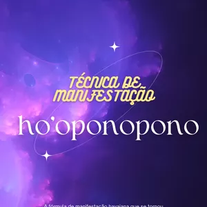 Imagem de capa para o Ebook LEI DA ATRAÇÃO: Técnica ho'oponopono