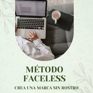Imagen de portada para Curso online Método faceless: crea una marca sin rostro