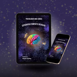 Imagem de capa para o Ebook Desenvolvimento Pessoal: Psicologia das Cores