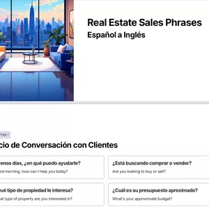 Imagen de portada para Ebook Real Estate Frases Español-Inglés 