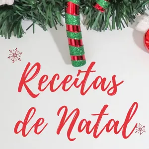 Imagem de capa para o Ebook Receitas de Natal