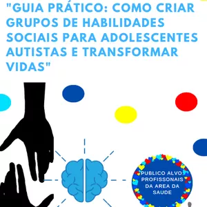 Imagem de capa para o Ebook Habilidades sociais para Adolescentes Autistas