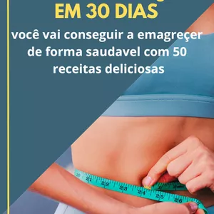 Imagem de capa para o Ebook Emagreça em 30 dias