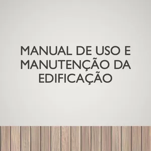 Imagem de capa para o Curso online Manual de Uso, Operação e Manutenção de Edificações - NBR 14037/2011