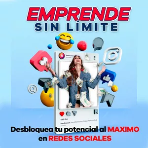 Imagen de portada para Curso online Emprende sin límite desbloquea tu potencial al maximo en redes sociales