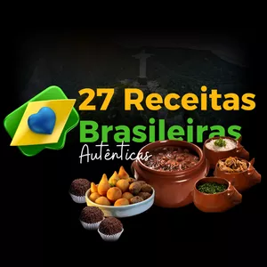 Imagem de capa para o Ebook Receitas Autênticas Brasileiras