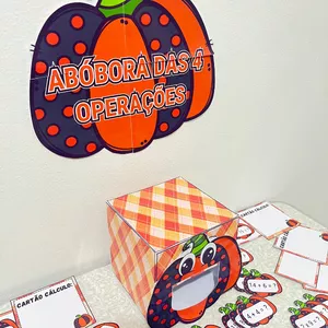 Imagem de capa para o Ebook ABÓBORA DAS 4 OPERAÇÕES