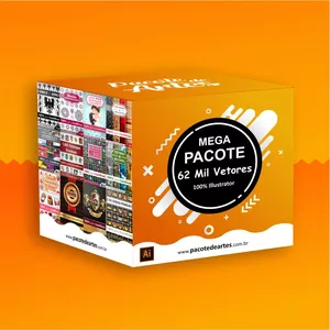 Imagem do curso Mega Pacote 62 Mil Vetores 100% para Illustrator