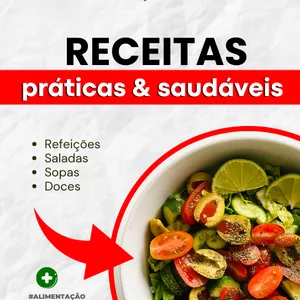 Imagem de capa para o Ebook Emagreça com Saúde