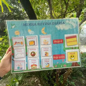 Imagem de capa para o Ebook Quadro de Rotina Infantil