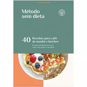 Imagem de capa para o Ebook eBook 40 receitas para café da manhã e lanches
