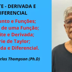 Imagem de capa para o Curso online LIMITE - DERIVADA E DIFERENCIAL
