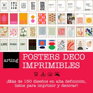 Imagen de portada para Ebook POSTERS DE DISEÑO IMPRIMIBLES