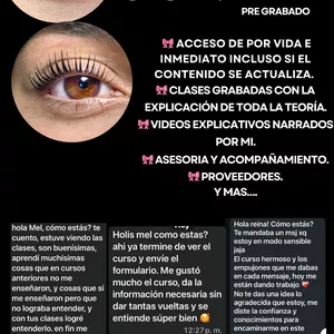 Imagen de portada para Curso online CURSO DE LIFTING DE PESTAÑAS PRE GRABADO 