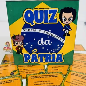 Imagem de capa para o Ebook QUIZ DA PÁTRIA