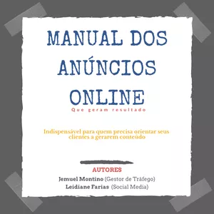 Imagem de capa para o Ebook Manual dos Anúncios Online que Geram Resultado