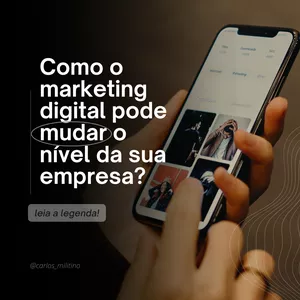 Imagem de capa para o Ebook E-book Marketing Digital