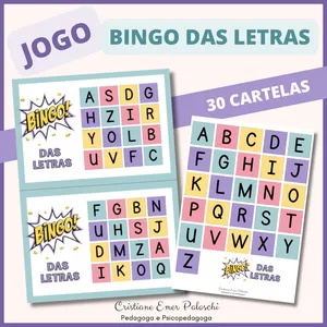 Imagem de capa para o Curso online Bingo das Letras