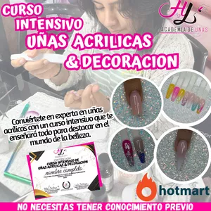 Imagen de portada para Curso online CURSO INTENSIVO UÑAS ACRILICAS &amp; DECORACION