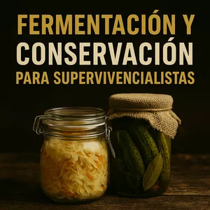 Imagen de portada para Ebook Fermentación y Conservación para Supervivencialistas