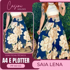 Imagem de capa para o Curso online Saia Lena - Molde em PDF
