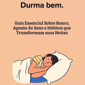 Imagem de capa para o Ebook Durma bem - Pequeno guia para te ajudar a dormir melhor.