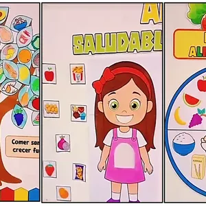 Imagen de portada para Ebook Pack de 3 Murales Educativos sobre la Alimentación