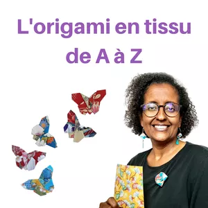 Image de couverture pour le Cours en ligne L'origami en tissu de A à Z