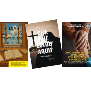 Imagem de capa para o Ebook Kit de Apostilas para Servos de Cristo: Crescimento Espiritual e Ajuda ao Próximo