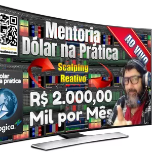 Imagem do curso Mentoria Completa Dólar na Prática - 100% Técnicas Operacionais WDO