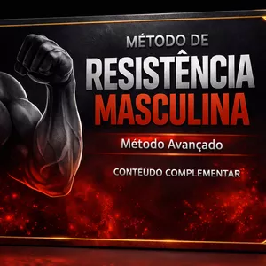 Imagem de capa para o Ebook Método Avançado de Resistência Masculina