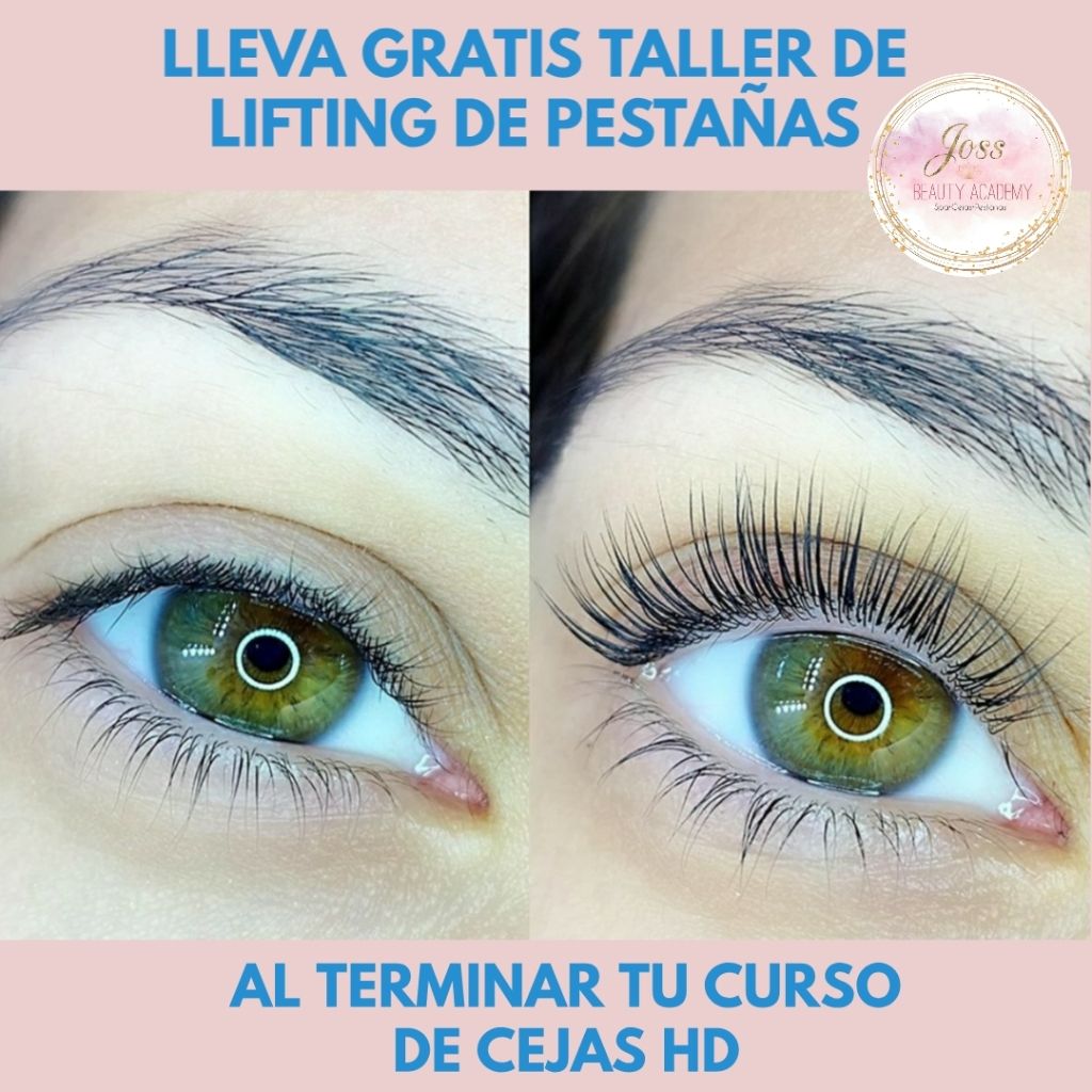 Curso de laminado de cejas