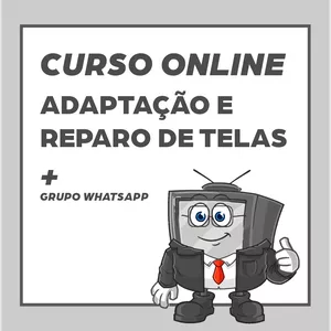 Imagem de capa para o Curso online Adaptação e reparo de telas