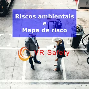 Imagem de capa para o Curso online Técnico de Segurança do Trabalho - MAPA DE RISCOS e RISCOS AMBIENTAIS