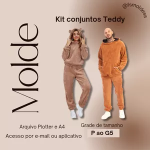 Imagem de capa para o Ebook Kit conjunto teddy  