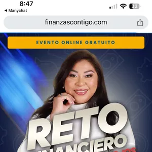 Imagen de portada para Evento online reto financiero