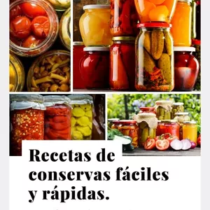 Imagen de portada para Ebook Recetas de conservas fáciles y rápidas.