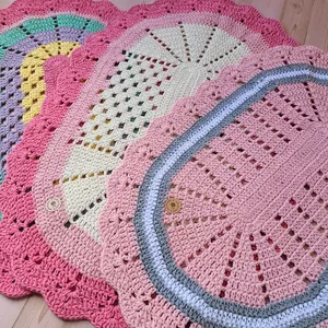Curso de crochê Tapete Fofurinha 