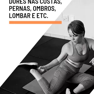 Imagem de capa para o Ebook Como se livrar de dores nas costas, joelhos e etc