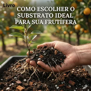 Imagem de capa para o Curso online livro- Como escolher o substrato ideal para sua frutífera