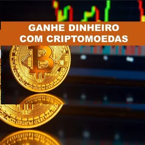 Imagem de capa para o Ebook GANHE DINHEIRO  COM CRIPTOMOEDAS