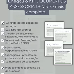Imagem de capa para o Curso online DOCUMENTOS ASSESSORIA DE VISTOS