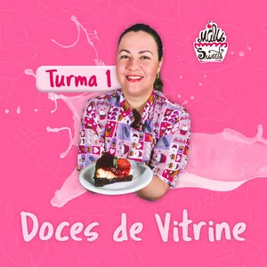 Imagem de capa para o Curso online CURSO ON LINE DOCES DE VITRINE - TURMA 1