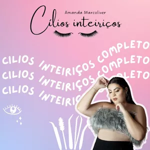 Imagem de Curso de Cílios Inteiriços criado por Amanda Marcoliver na hotmart