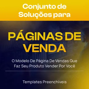 Imagem de capa para o Curso online Conjunto de Soluções para Páginas de Vendas