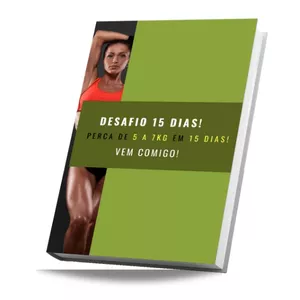 Imagem de capa para o Ebook Desafio 15 dias para secar 