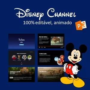 Imagem de capa para o Curso online Template Disney Channel no PowerPoint
